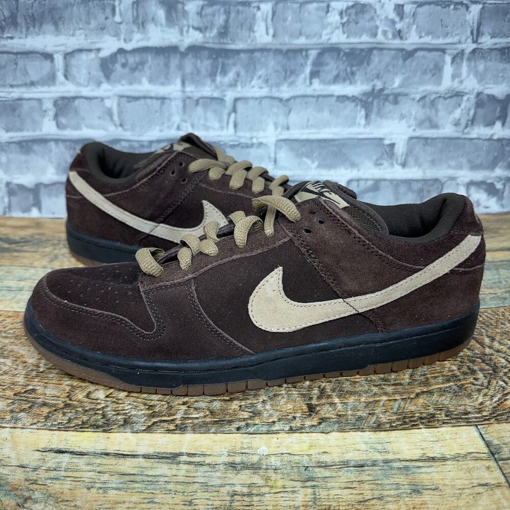 Nike Dunk Low SB Pro Mocha Tweed 304292-229 Mens Size 8.5 Rare 2007